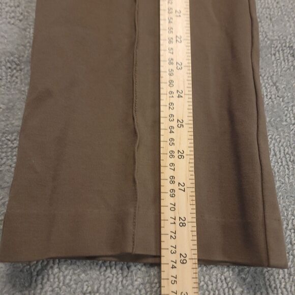 Anne Klein Women's 2  (29x29) Pants Dress Brown Pleated Stretch Trousers Career - Picture 6 of 12